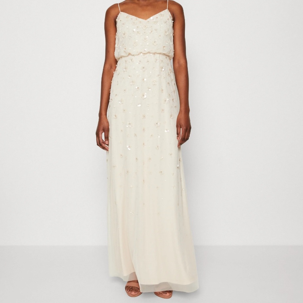 Adrianna Papell beaded gown
